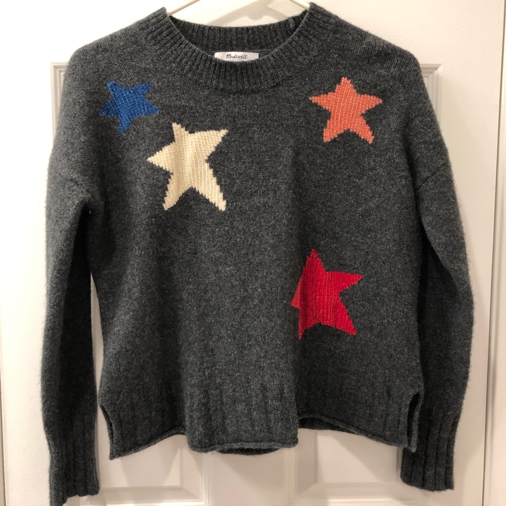 Madewell Starry Night Pullover Sweater (Small)